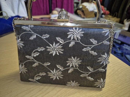 Farfalla silver handbag - farfalla,