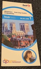 First York Bus Timetable. Blue Line 1. 2008. TA