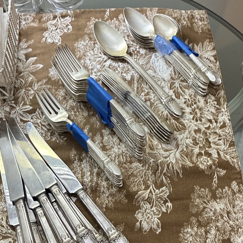 Silver plated floral - silver,