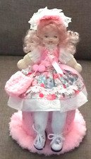 Knitted Toilet Roll Cover Doll