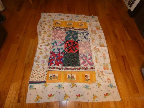 Handmade quilt top pieced - handmade,