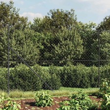 Chain Link Fence with Flange