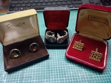 Vintage, retro Cufflinks, Stratton. Bernard Cooper, Boxed