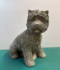 Concrete Westie Dog Statue