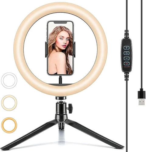 Desk ring light with - ring,