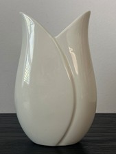 VTG Cream Ceramic Vase