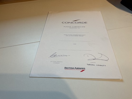 British airways concorde - british,