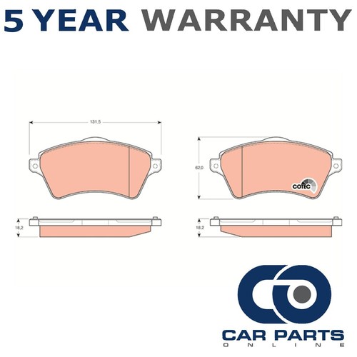 Brake pads set front cpo - brake,