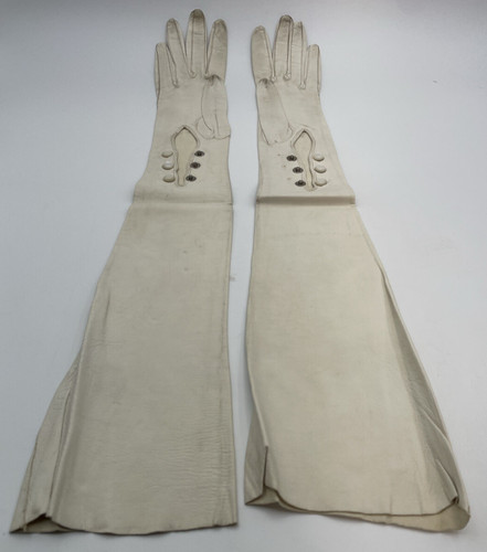 Antique white kid leather - white,