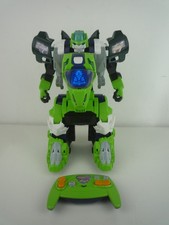 LARGE 14" RC OVERSEER TYRANNOSAURUS REX  / ROBOT SWITCH & GO DINO WITH REMOTE