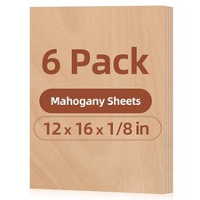 6 Pack Mahogany Plywood Sheets