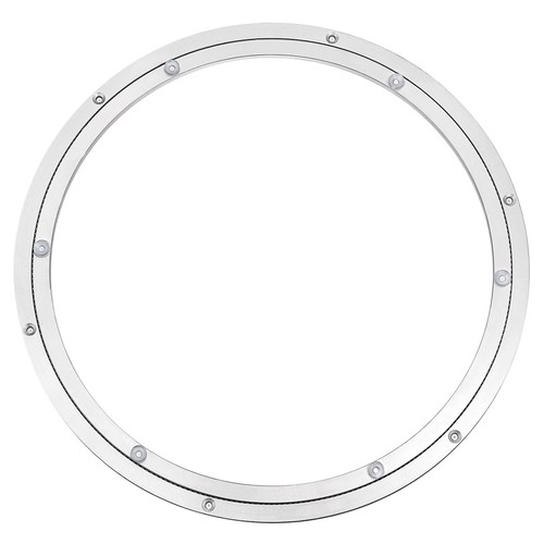 Aluminum lazy susan inch - aluminum,