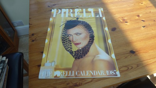 1985 original pirelli calendar - original,