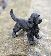 Black cocker spaniel Sculpture