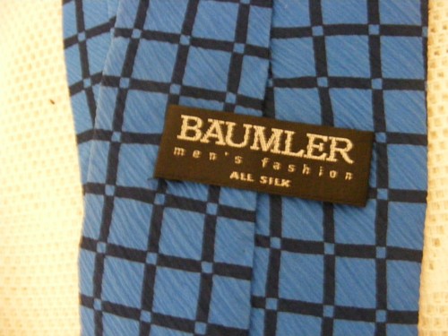 Vintage 1980s pure silk tie - 1980s,