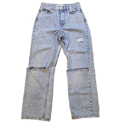 Zara light blue - light, wide