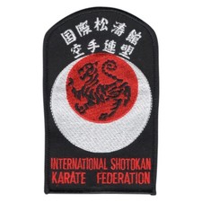 Martial Arts Embroidered Badge
