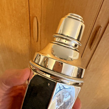 1930s Art Deco Silver Plate Octagonal Cocktail Shaker & Juicer by A L Davenport
