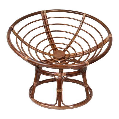 Inch rattan papasan chair - 42-inch,