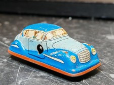 Vintage Tinplate Clockwork Car