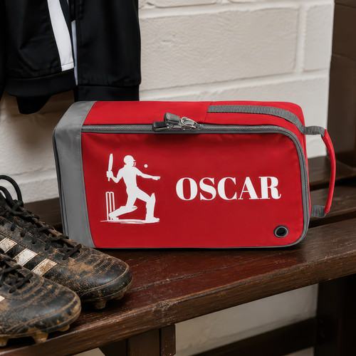 Personalised kids cricket boot - kids,