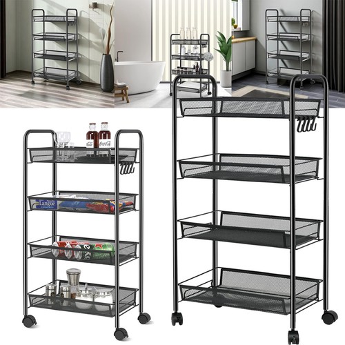 Rolling storage trolley tier - trolley, 4