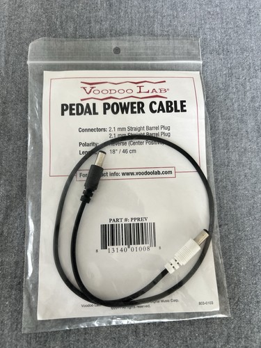 Voodoo lab pedal - lab, cable