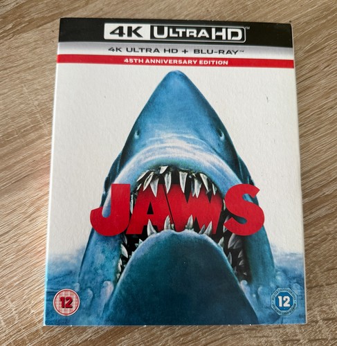 Jaws ultra blu ray - jaws, 45th