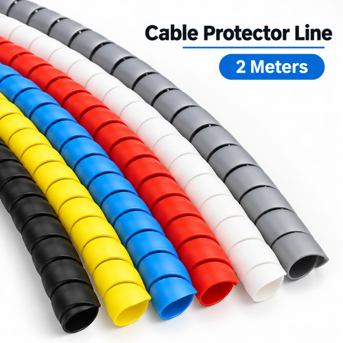 Spiral cable protector - 2m,