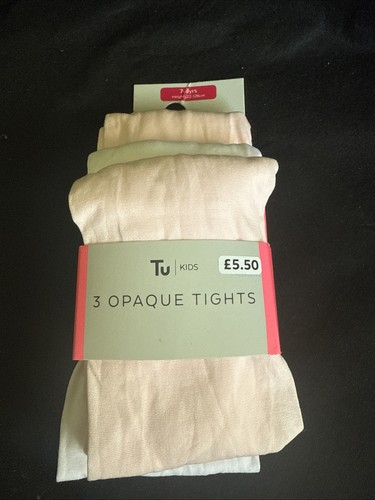 Opaque thights kids pink - 3,