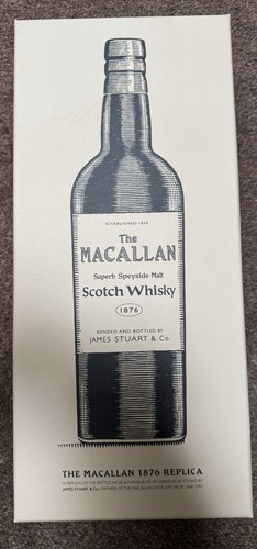 Macallan 1876 replica - macallan,