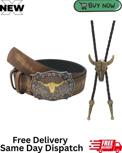 Piece cowboy belts for men - 2,