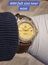 Tag Heuer 4000 Full Size Mens