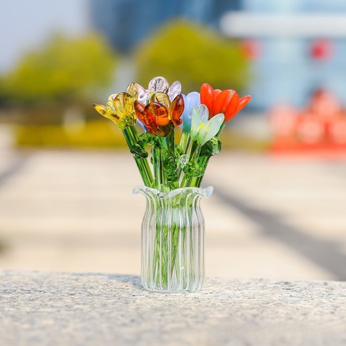 1pc crystal flower - crystal,