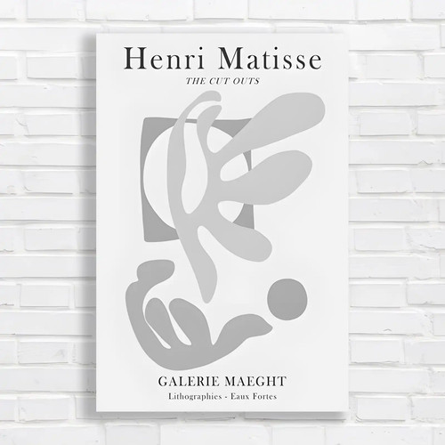 Matisse the cut outs abstract - the,