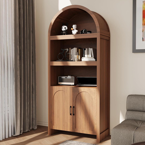 Mid century arched storage - mid, 71"