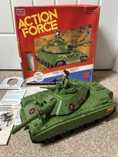 Vintage Palitoy Action Force Z Force Battle Tank And Steeler - Complete (1983)
