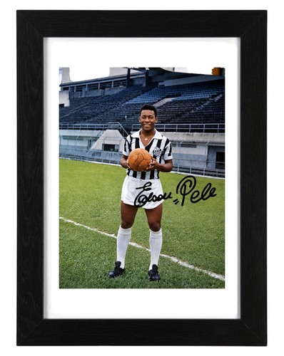 Pele signed autograph photo - pele,
