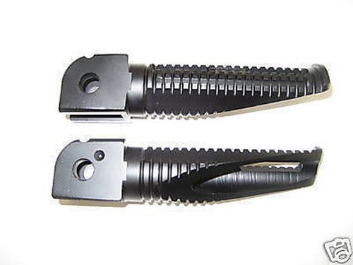 Pair aluminium footrests - pair,