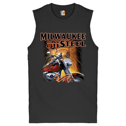 Milwaukee steel muscle - steel, shirt