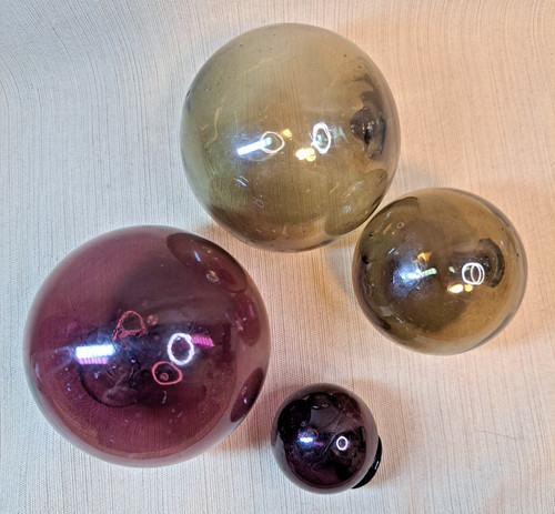 Set hand blown glass - blown,