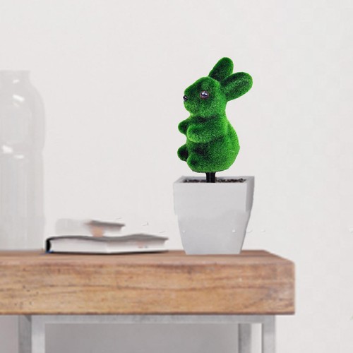 Easter figurine green - figurine,