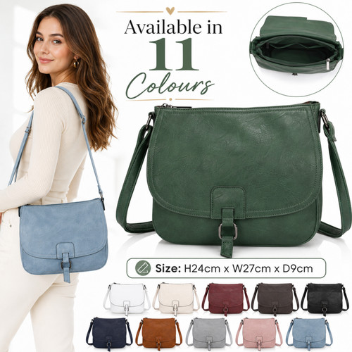 Ladies crossbody bag synthetic - crossbody,