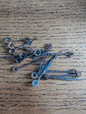 Clock Hands, Blued / Rusty