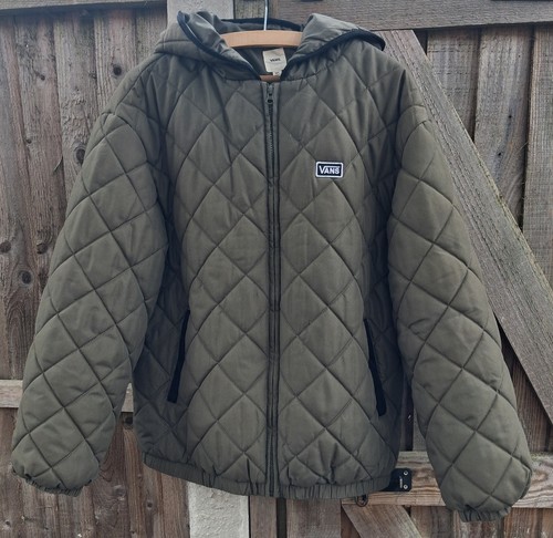Men vans green - vans, hooded