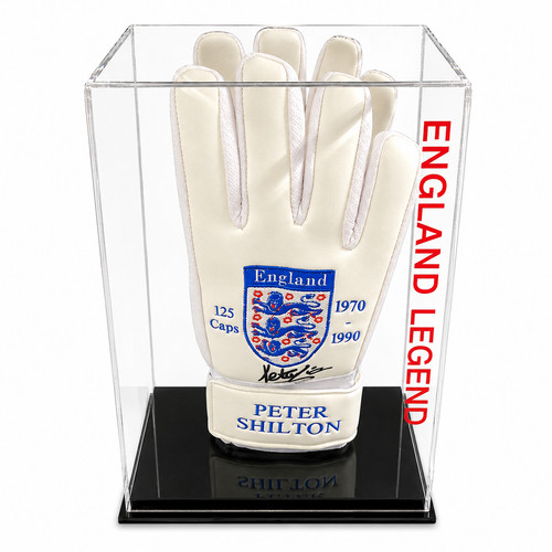 Acrylic display for goalkeeper - for,