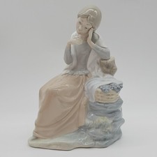 Lladro / Nao Sad Girl Figurine
