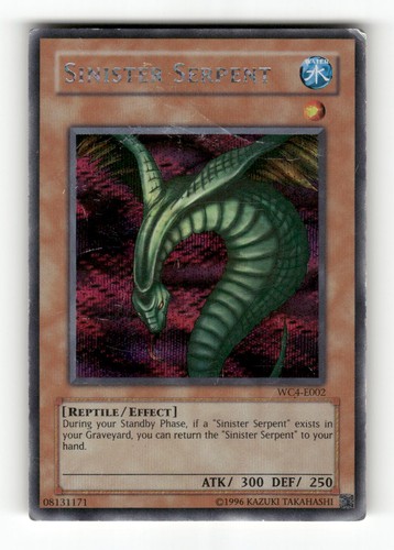 Sinister serpent wc4 e002 - serpent, wc4-e002