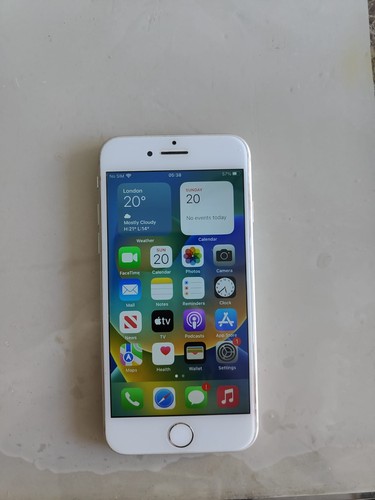 Apple iphone 64gb silver - apple,