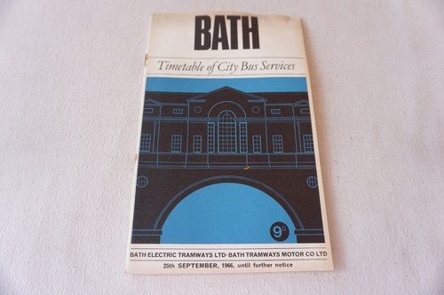 1966 bath electric tramways - electric,